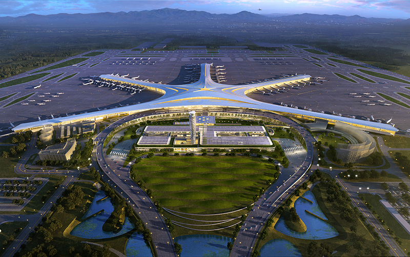 青島新機(jī)場綜合交通中心 青島新機(jī)場綜合交通中心